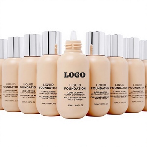 Fond de Teint Liquide Sans Logo, Maquillage Personnalisé pour le Commerce International, Unisexe, Format Petit Flacon Lait, Crème <span class=keywords><strong>BB</strong></span> Correctrice Imperméable - Product Image 1