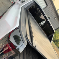 Pour GMC Hummer EV 2024-2026 – Cache-benne automatique à enroulement en alliage d'aluminium, couverture de benne souple électrique rétractable pour pick-up