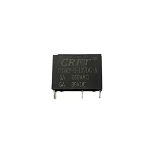 CT46F 5A 12V 10A power relay DIP 4 PIN Original Electronic Component ALDP small relay