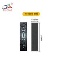 Pantalla LED Flexible a Todo Color para Exteriores P2.976 P3.91 P4.81 P6.25, Pantalla LED Curva Flexible P7.81 P10.42, Panel LED de Alta Frecuencia de Actualización