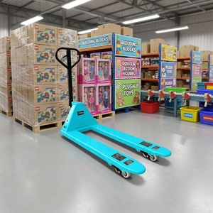 Chariot manuel à roues tandem robustes et fiables pour <span class=keywords><strong>quai</strong></span> de chargement, avec pompe standard, à vendre - Product Image 2