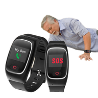 Reloj Inteligente 4G para el Cuidado de Personas Mayores L16, Pulsera con Llamada SOS, Comando SMS Remoto, Alerta de Caídas, Signos Vitales para Demencia y Alzheimer, Android, Cuadrado