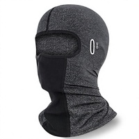 Cagoule d'été en soie glacée avec trou pour lunettes, maille respirante, protection UV, couvre-visage et cou intégral, doublure de casque pour moto, cyclisme et sports