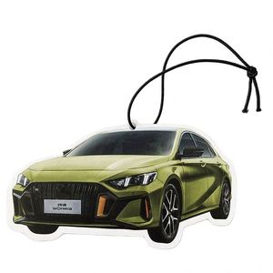 Désodorisant de voiture suspendu personnalisé en papier de coton, idéal pour les cadeaux promotionnels (vente en gros) - Product Image 4