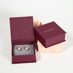 PackSecret Custom Printing Luxury Rigid Folding <b>Paper</b> Packaging Magnet Closure Cardboard Jewelry Magnetic Gift Boxes with logo - Product Image 1