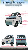 Quadricycle électrique YS EEC, scooter électrique à 4 roues avec une autonomie de 101 à 200 km, moteur 2000W pour les déplacements quotidiens et l'usage familial