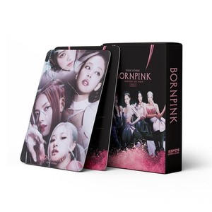 การ์ดเล็ก KPOP BP ลิซ่า โรเซ่ เจนนี่ จีซู อุปกรณ์เสริม KPOP แบบ LOMO - Product Image 1