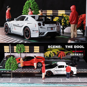 Accessoires de photographie miniatures 1/32 1:64, accessoires pour table de sable, poupées, figurines, modèles de personnages, décoration - Product Image 3