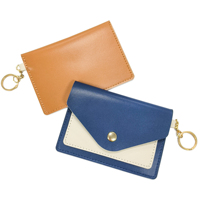 Mini portefeuille pour femme en cuir PU avec porte-cartes de visite, porte-monnaie, fermeture courte et décoration lettre
