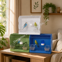 Nouvelle Cage à Oiseaux Multifonctionnelle Design Luxe pour Perroquets, Canaris, Pinsons et Boucs – Cage d'Élevage Durable et de Présentation