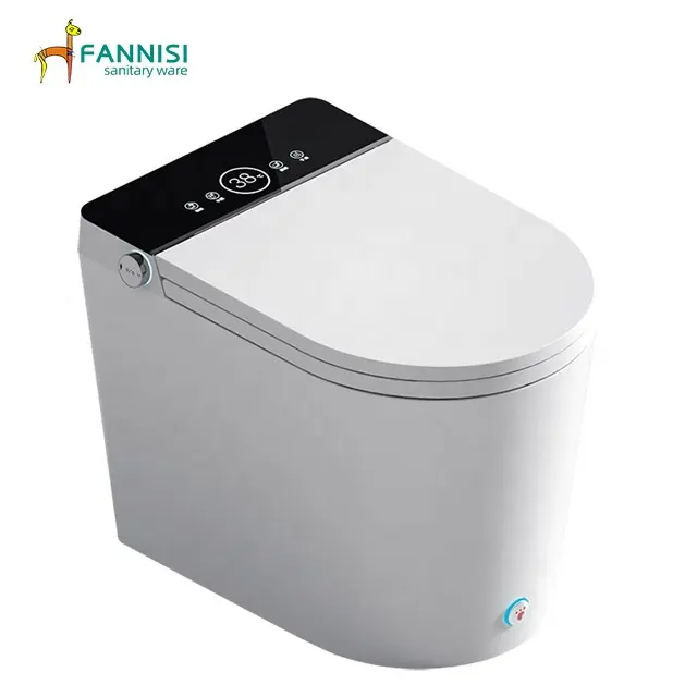 2021 FANNISI yeni tasarım otomatik akıllı sifonlu tuvalet klozet kapağı tuvalet akıllı akıllı tuvalet