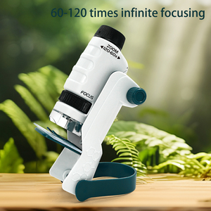 EPT mikroskop portabel plastik, mainan Stem mikroskop anak sebagai pengamatan serangga, mikroskop portabel untuk pengembangan anak-anak - Product Image 4