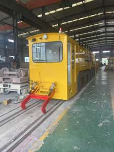 Locomotive électrique <span class=keywords><strong>de</strong></span> <span class=keywords><strong>tunnel</strong></span> robuste avec système <span class=keywords><strong>de</strong></span> transmission par traction et batterie pour l'exploitation minière et la construction - Product Image 4