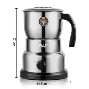 RAF New Design Automatic Spice Nuts Mill 4 Blades Coffee Bean Grinder 500ML Stainless Steel Electric Grinder With Handle