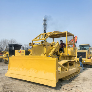 รถดันดิน CATD7G d7h d7r d6d d6g d8r D5g มือสองคุณภาพเยี่ยม เครื่องยนต์ Caterpillar 140 แรงม้า พร้อมปั๊มไฮดรอลิก วินซ์  ความจุ 4.3 เมตร มีสินค้าในสต็อก - Product Image 4