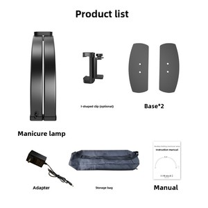 Meilleure vente de haute qualité demi-lune arc ongles outils peinture bureau lampes de table salon de beauté manucure <span class=keywords><strong>LED</strong></span> ongles <span class=keywords><strong>lampe</strong></span> - Product Image 6