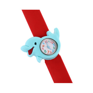 Pas Cher en gros promotionnel Belle Haut Garçons Filles Mode Animal Silicone Claque Claque enfants dessin animé <span class=keywords><strong>montre</strong></span> - Product Image 6