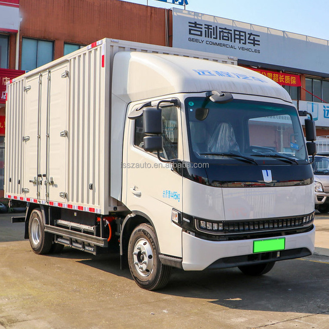 Customize Mini Box Truck Brand Farizon Electric Truck 5 Tons Freight Truck 90-110kWh Battery NEDC 201-300km Range 100-150kW