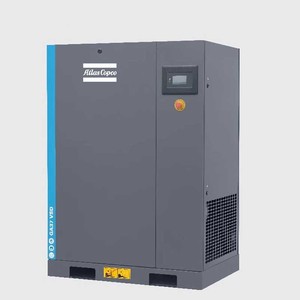 เครื่องอัดอากาศแบบสกรูอุตสาหกรรม Copco GA37VSD GA55VSD GA90VSD กำลังไฟ 37kw 55KW 90KW ใช้ไฟ AC เสียงเบา - Product Image 4