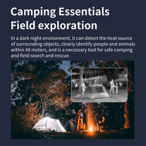 Câmera de Imagem Térmica Acoplável Z5mini 256x192 HD Termovisor Tipo-C Dispositivo Infravermelho para Celulares Android - Product Image 6