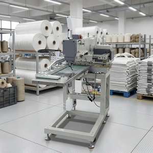 Machine à coudre automatique industrielle programmable pour poignées de sacs de grande taille, poignées de sacs étroites et sacs de grande capacité - Product Image 3