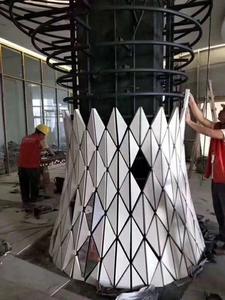 ปลอกเสาอะลูมิเนียมตกแต่ง ปลอกเสาอะลูมิเนียม ปลอกเสาอะลูมิเนียมสำหรับตกแต่งอาคารสมัยใหม่ - Product Image 5