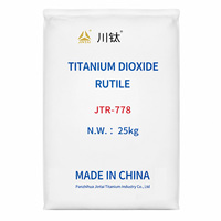 HLBC JTR-778 Poudre d'oxyde de titane de qualité industrielle, longue durée, rutile TiO2, prix au kg (pureté 96%), poudre blanche pour encres