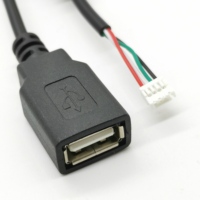 Placa base del chasis de la computadora 9pin a USB2.0 USB3.0 cable de extensión de doble puerto 9Pin a doble puerto USB arriba abajo cable de cobre de dos puertos