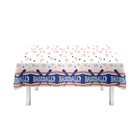 Nappe de table rose à motif vache, jetable en PE, pour anniversaire, fête, disco, baby shower et pique-nique