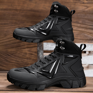 Botas de Montañismo <span class=keywords><strong>para</strong></span> <span class=keywords><strong>Hombre</strong></span>, Botas de Seguridad <span class=keywords><strong>para</strong></span> Trabajo al Aire Libre, Botas de Senderismo, Trekking, Excursionismo, Trail, Cross Country - Product Image 5