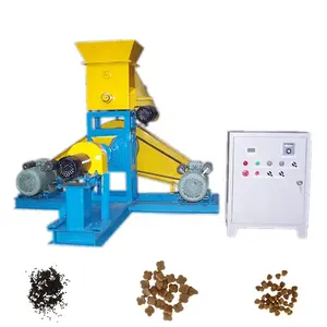 Máquina de processamento de porco, venda quente de fábrica, moinho para processamento de fazenda, seco, flutuante, afundamento, para animais de estimação, extrud