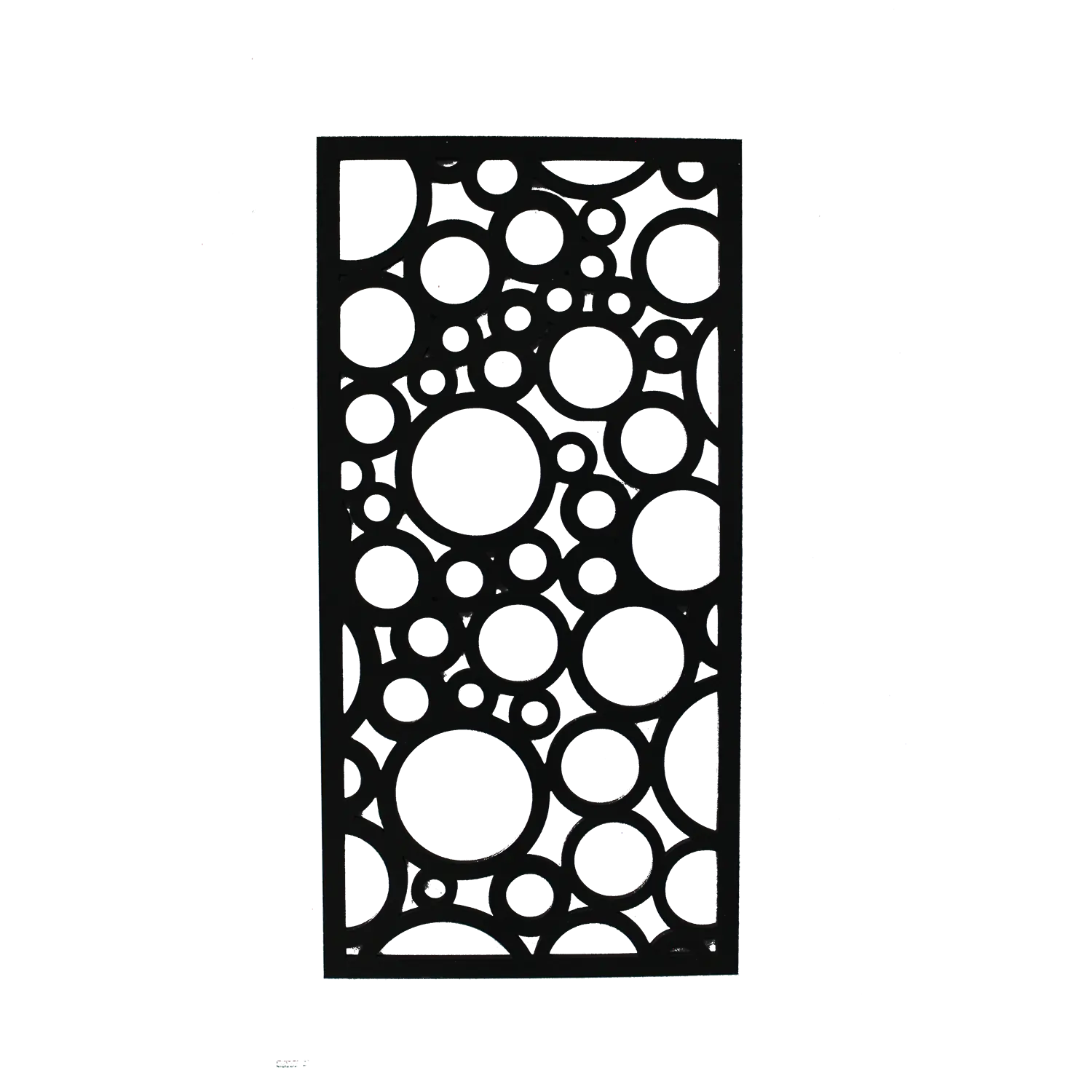 Pareti divisorie decorative in legno di plastica per soggiorno