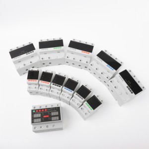 Автоматический переключатель ввода резерва Baiwei (АВР) на три источника питания с 5-дюймовым дисплеем, регулировкой перенапряжения и пониженного напряжения, с обратной связью по сигналу - Product Image 2