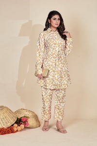 ชุดเสื้อผ้าเรยอนจากอินเดียพิมพ์ลายดีไซน์เนอร์ผ้าเรยอนจากผู้ผลิตอินเดีย - Product Image 3