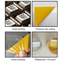 Étiquettes résistantes à la chaleur pour PCB, soudage par refusion, soudage à la vague, couleur PI, résistantes aux hautes températures, étiquettes pour circuits imprimés