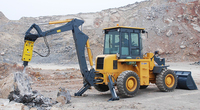 Loader Backhoe XCMG XC870HK Diesel Mini Loader untuk Dijual