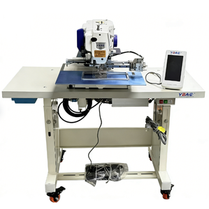 Machine à coudre industrielle informatisée à point noué, à plat, à une aiguille, programmable pour motifs, pour usage domestique, neuve - Product Image 1