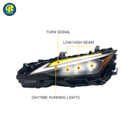 U GUANG pour Lexus ES 200 300h 350 Phares avant 2018-2022 Pièce auto Phare LED Lexus ES 2021 avec lentille