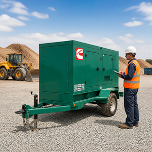 Generadores Diésel Silenciosos OEM Cummins Weichai 2026 de 200kva, 400kw, 500kw, 1000kva, 380v con Motor Ricardo de Bajo Consumo de Combustible - Product Image 1