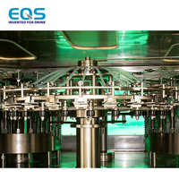 Machine de remplissage aseptique à haute vitesse pour bouteilles PET, ligne de production combinée de remplissage, bouchage et soufflage pour lait et jus