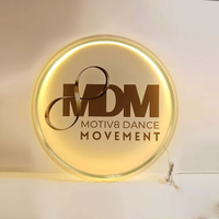 Enseigne lumineuse LED personnalisée pour magasin, panneau rétroéclairé en aluminium, logo néon, décoration pour salon de coiffure et barbier, livraison directe