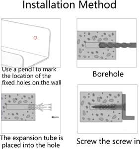 Acrylic <b>Shelves</b> for Wall Storage 15" Floating Bookshelves for Kids Display <b>Shelf</b> Organizer for Bathroom <b>Bedroom</b> - Product Image 4