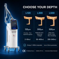 JONTELASER L600 Laser fractionné CO2 pulsé pour le resserrement vaginal, l'élimination des vergetures, le blanchiment de la peau, refroidissement par air haute performance 40W/70W