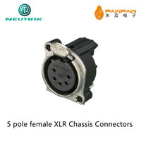 NC5FBH Connecteur XLR femelle 5 pôles Connecteur Neutrik Xlr Conectores Neutrik Plug Combo Neitrix