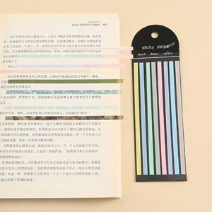 Multi-Color Transparent Waterproof Self-Adhesive Memo Pads for Office & Home Organization Must-Have School Supplies - Product Image 2