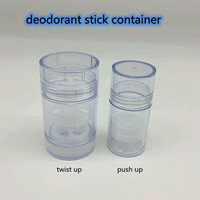 Récipients vides de déodorants 75g, pièces