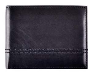 Men's Bifold <b>Wallet</b> Crafted From Full Grain Leather Offering <b>RFID</b> Protection and Sleek Organized Storage - Product Image 1