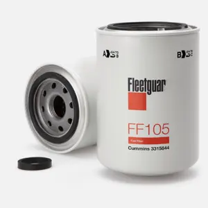 Filtro de combustible FF105 de las piezas del camión del precio de alta calidad al por mayor para los recambios del motor del excavador del conjunto de generador de Cummins