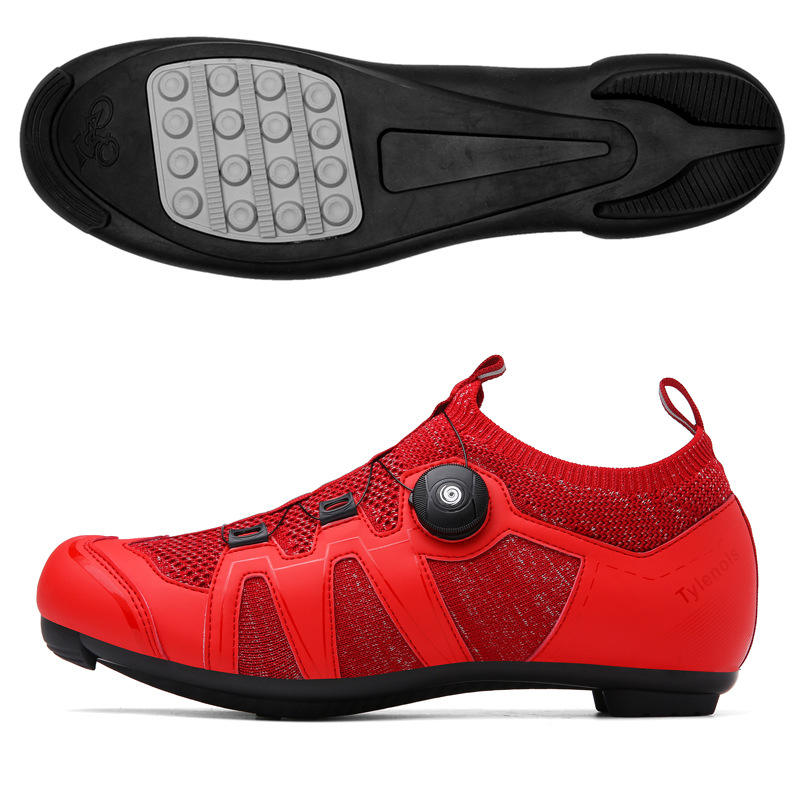 Red with rubber sole