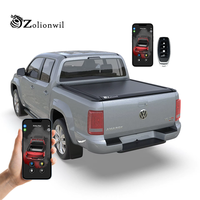 Zolionwil couvercle de Tonneau électrique dur en aluminium étanche Ute couverture de lit de camion pour AMAROK HILUX DMAX RANGER 2023 2024 2025 2026